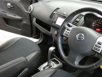 USED 2013 13 NISSAN NOTE 1.6 16V n-tec+ Hatchback 5dr Petrol Auto Euro 5 (110 ps) CAZ ULEZ COMPLIANT SAT NAV BLUETOOTH PART LEATHER PARKING SENSORS