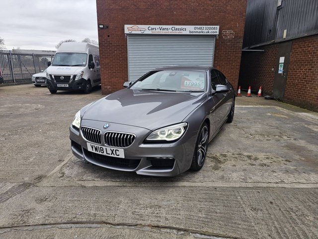 2018 18 BMW 6 Series Gran Coupe 3.0 640d M Sport Saloon 4dr Diesel Auto Euro 6 (s/s) (313 ps)