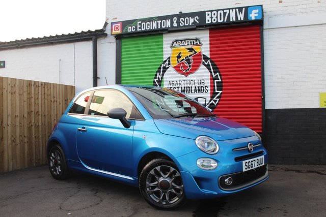 2017 S Fiat 500 1.2 S Hatchback 3dr Petrol Manual Euro 6 (s/s) (69 bhp)