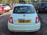 USED 2018 18 FIAT 500 1.2 Lounge Hatchback 3dr Petrol Manual Euro 6 (s/s) (69 bhp) Full Service History & Just Serviced, One Previous Owner, MOT until February 2026, Low Insurance Group!