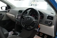 USED 2015 15 VOLKSWAGEN POLO 1.0 BlueMotion Tech SE Design Hatchback 5dr Petrol Manual Euro 6 (s/s) (60 ps) &pound;20 Tax, DAB Radio, Air Conditioning
