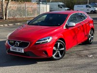 USED 2018 18 VOLVO V40 2.0 D2 R-Design Nav Plus Hatchback 5dr Diesel Manual Euro 6 (s/s) (120 ps) 
