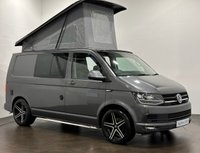USED 2016 65 VOLKSWAGEN TRANSPORTER CAMPERVAN 2.0 BiTDI T30 BlueMotion Camper Van Tech Highline  Diesel DSG FWD SWB Euro 5 (s/s) (180 ps) Automatic 180 bhp complete service record inc cambelts fitted , side awning , heatsource 2000 heater , fridge , hob , hook up 240, hot power water,