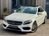 USED 2016 16 MERCEDES-BENZ C-CLASS 2.1 C250d AMG Line (Premium) Saloon 4dr Diesel 7G-Tronic+ Euro 6 (s/s) (204 ps) PAN ROOF+HEATED SEATS+CAMERA