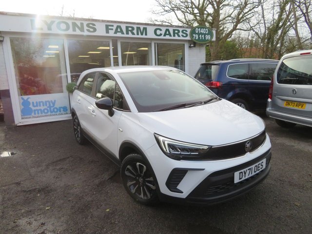 2022 71 Vauxhall Crossland 1.2 Design SUV 5dr Petrol Manual Euro 6 (s/s) (83 ps)