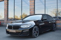 USED 2022 71 BMW 5 SERIES 2.0 520d MHT M Sport Saloon 4dr Diesel Hybrid Steptronic Euro 6 (s/s) (190 ps) M SPORT PRO / 1 OWNER / FSH