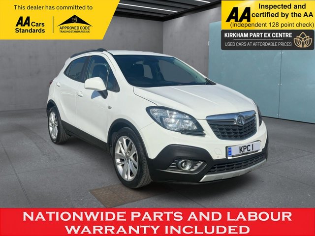 2016 16 Vauxhall Mokka 1.4i Turbo Exclusiv SUV 5dr Petrol Auto 2WD Euro 6 (140 ps)  ***DRIVE AWAY TODAY*** NATIONWIDE PARTS & LABOUR WARRANTY INCLUDED + 12 MONTHS AA BREAKDOWN FREE