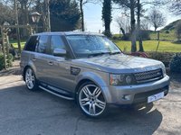 USED 2013 LAND ROVER RANGE ROVER SPORT 3.0 SD V6 HSE Black SUV 5dr Diesel Auto 4WD Euro 5 (255 bhp) 