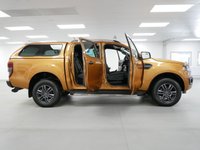 USED 2021 21 FORD RANGER 2.0 EBL 213 BHP WILDTRAK 4WD AUTO CANOPY ( NO VAT ! ) 2 OWNERS | GLAZED CANOPY | 3 X DEALER SERVICES