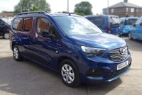USED 2023 23 VAUXHALL COMBO Life 1.5 Turbo D XL Wheelchair Access WAV 3 seats + Wheelchair Access