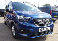 USED 2023 23 VAUXHALL COMBO Life 1.5 Turbo D XL Wheelchair Access WAV 3 seats + Wheelchair Access