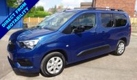 USED 2023 23 VAUXHALL COMBO Life 1.5 Turbo D XL Wheelchair Access WAV 3 seats + Wheelchair Access