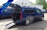 USED 2023 23 VAUXHALL COMBO Life 1.5 Turbo D XL Wheelchair Access WAV 3 seats + Wheelchair Access