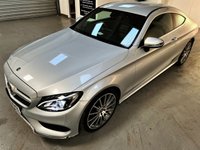 USED 2017 67 MERCEDES-BENZ C-CLASS 2.1 C220d AMG Line Coupe 2dr Diesel G-Tronic+ Euro 6 (s/s) (170 ps) 