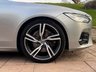 USED 2018 18 VOLVO S90 2.0 D5 PowerPulse R-Design Pro Saloon 4dr Diesel Auto AWD Euro 6 (s/s) (235 ps) ELECTRIC SILVER-CHARCOAL NAPPA LTH.