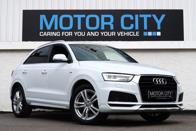 2017 66 AUDI Q3 1.4 TFSI CoD S line Edition SUV 5dr Petrol Manual Euro 6 (s/s) (150 ps) STUNNING EXAMPLE WITH FSH