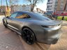 USED 2020 70 PORSCHE TAYCAN Performance Plus 93.4kWh Turbo S Saloon 4dr Electric Auto 4WD (761 ps) Satin Grey wrapped