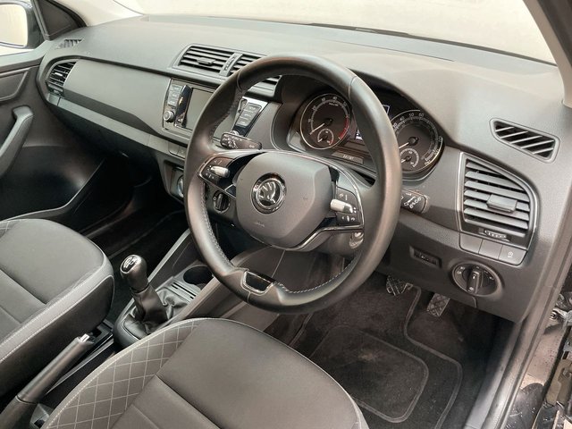 USED 2021 21 Skoda Fabia 1.0 TSI SE Hatchback 5dr Petrol Manual Euro 6 (s/S) (95 Ps) Parking Sensors + 15" Alloy Wheels