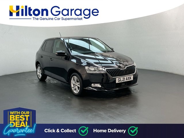 USED 2021 21 Skoda Fabia 1.0 TSI SE Hatchback 5dr Petrol Manual Euro 6 (s/S) (95 Ps) Parking Sensors + 15" Alloy Wheels