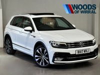 USED 2017 17 VOLKSWAGEN TIGUAN 2.0 TDI BlueMotion Tech R-Line SUV 5dr Diesel DSG 4Motion Euro 6 (s/s) (150 ps) 