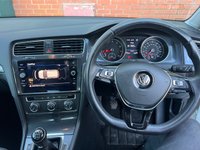 USED 2017 67 VOLKSWAGEN GOLF 1.5 TSI EVO SE Nav Hatchback 5dr Petrol Manual Euro 6 (s/s) (130 ps) *FSH *ZERO DEPO FINANCE *1  OWNER