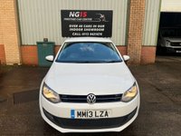 USED 2013 13 VOLKSWAGEN POLO 1.4 Match Edition Hatchback 5dr Petrol Manual Euro 5 (85 ps) *FSH *ZERO DEPO FINANCE *DAB