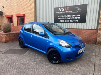 2010 TOYOTA AYGO 1.0 VVT-i Blue Hatchback 5dr Petrol Manual Euro 4 (67 bhp) &pound;1690.00