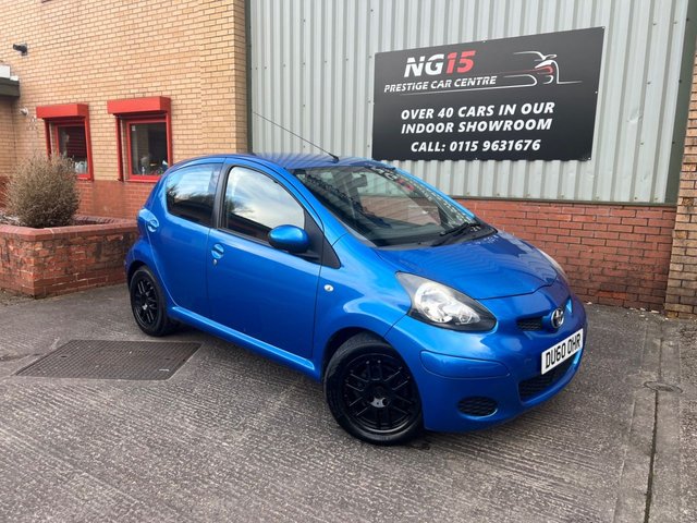 View our Toyota Aygo 1.0 VVT-i Blue Hatchback 5dr Petrol Manual Euro 4 (67 bhp)