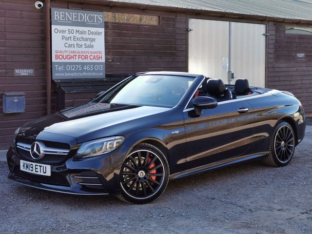 2019 19 Mercedes-Benz C-Class 3.0 C43 V6 AMG (Premium Plus) Cabriolet 2dr Petrol G-Tronic+ 4MATIC Euro 6 (s/s) (390 ps)