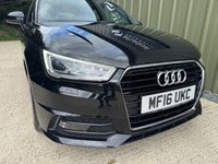 USED 2016 16 AUDI A1 1.6 TDI S line Sportback 5dr Diesel Manual Euro 6 (s/s) (116 ps) LOW MILES GREAT MPG DAB CRUISE