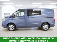 USED 2019 68 FORD TRANSIT CUSTOM 300 2.0 EBL 130 BHP SWB LIMITED AUTO CREWCAB 6 SEAT ( NO VAT ! ) FACTORY SAT NAV | 6 SEATER | NO VAT TO PAY !