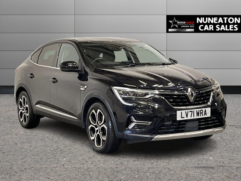 USED 2022 71 RENAULT ARKANA 1.6 E-TECH S Edition SUV 5dr Petrol Hybrid Auto 2WD Euro 6 (s/s) (145 bhp) NATIONWIDE DELIVERY AND COLLECT