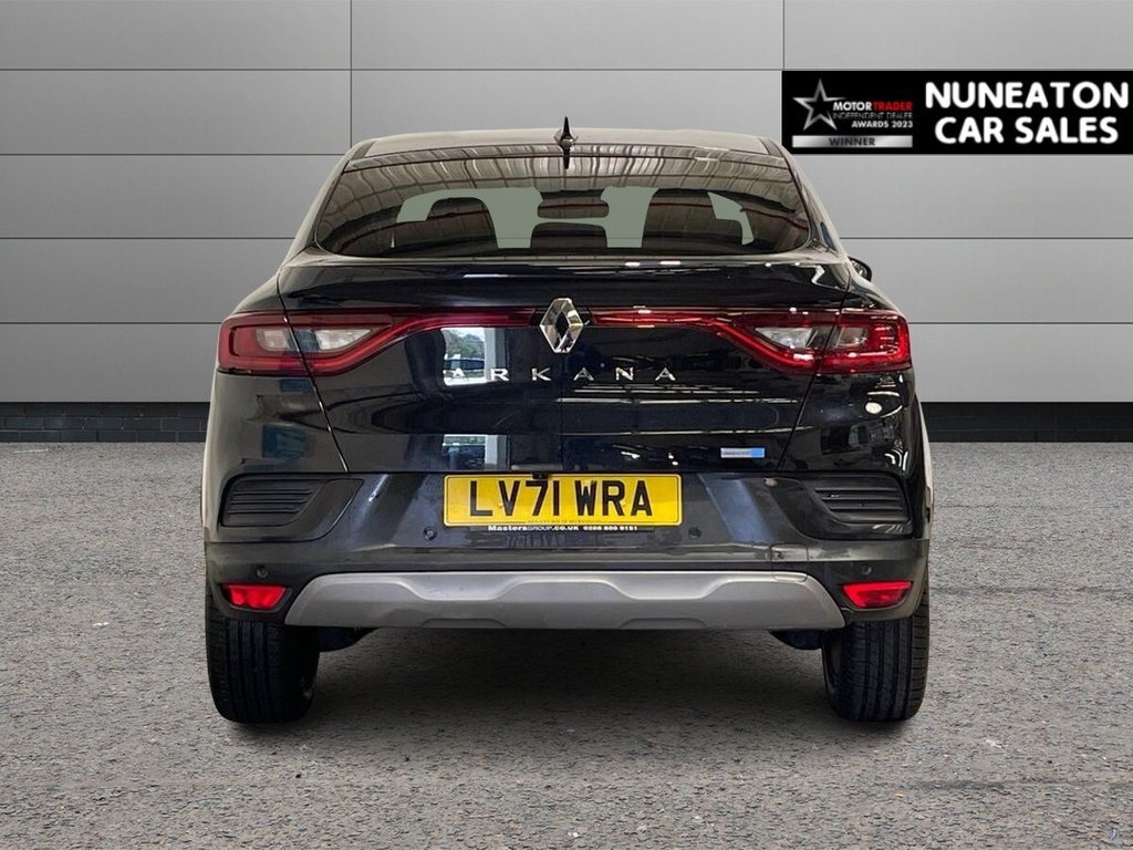 USED 2022 71 RENAULT ARKANA 1.6 E-TECH S Edition SUV 5dr Petrol Hybrid Auto 2WD Euro 6 (s/s) (145 bhp) NATIONWIDE DELIVERY AND COLLECT