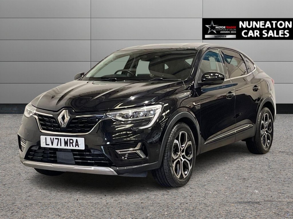 USED 2022 71 RENAULT ARKANA 1.6 E-TECH S Edition SUV 5dr Petrol Hybrid Auto 2WD Euro 6 (s/s) (145 bhp) NATIONWIDE DELIVERY AND COLLECT