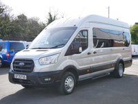 USED 2020 70 FORD TRANSIT 460 2.0 EBL 130 BHP X-LONG TREND 17 SEATER BUS ( AIR CON ) AIR CON | CARPLAY MEDIA | STORAGE | 17 SEATS !