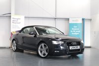 USED 2014 14 AUDI A5 CABRIOLET 2.0 TFSI S line Special Edition Convertible 2dr Petrol S Tronic quattro Euro 6 (s/s) (225 ps) &pound;6K Extras, Satellite Navigation, Heated Leather