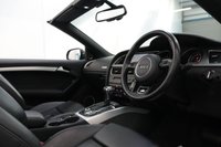 USED 2014 14 AUDI A5 CABRIOLET 2.0 TFSI S line Special Edition Convertible 2dr Petrol S Tronic quattro Euro 6 (s/s) (225 ps) &pound;6K Extras, Satellite Navigation, Heated Leather