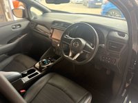 USED 2022 22 NISSAN LEAF 40kWh N-Connecta Hatchback 5dr Electric Auto (150 ps)+1 OWNER FROM NEW+FSH+0 ROAD TAX+2 KEYS+MEDIA+APPS+BLUETOOTH+NAVIGATION+ 2 KEYS+1 OWNER FROM NEW+FSH+&pound;0 ROAD TAX+HALF LEATHER SEATS+NAV+BLUETOOTH+MEDIA+PRIVACY+CLIMATE+CRUISE+ALLOYS+AIRCON+HPI CLEAR