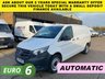 USED 2019 19 MERCEDES-BENZ VITO 2.1 114 CDI PURE G-TRONIC+ RWD L2 LWB 135BHP. EURO 6. AIRCON. PX. G-TRONIC AUTOMATIC. AIRCON. 1 PREVIOUS OWNER. PX.