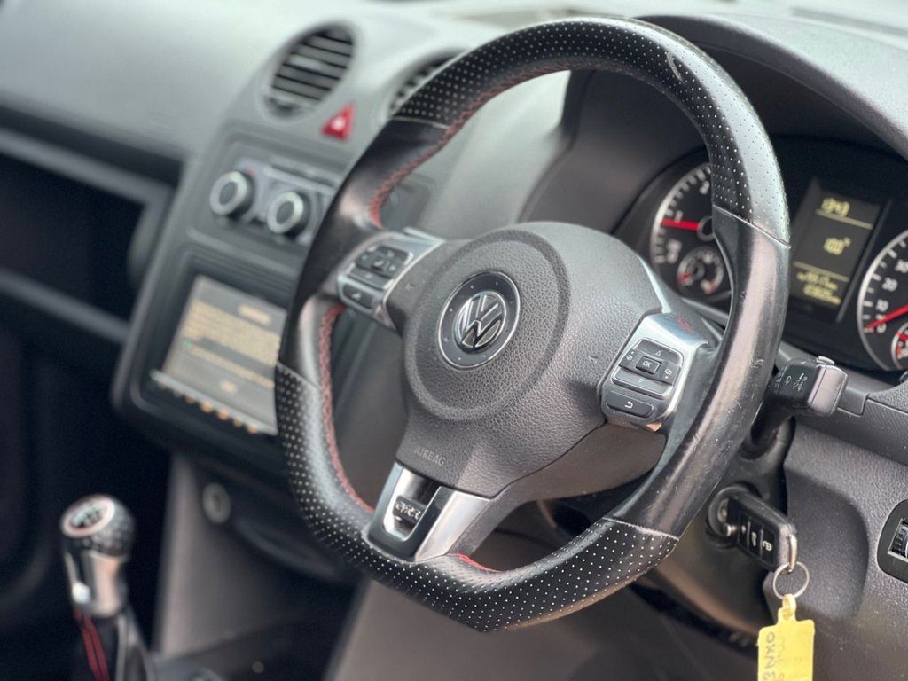 USED 2013 13 VOLKSWAGEN CADDY MAXI 1.6 TDi C20 Maxi Panel Van 5dr Diesel Manual FWD (155 g/km, 101 bhp) REAR BED CONVERSION