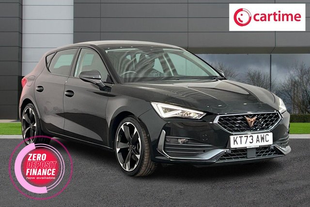 View our Cupra Leon 1.5 TSI V1 Hatchback 5dr Petrol Manual Euro 6 (s/s) (150 ps) Touchscreen, Apple CarPlay / Android Auto, Satellite Navigation, Digital Cockpit, DAB - Digital Radio
