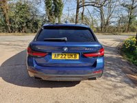 USED 2022 22 BMW 5 SERIES 3.0 530d MHT M Sport Touring 5dr Diesel Hybrid Steptronic xDrive Euro 6 (s/s) (286 ps) 8.9% APR FINANCE RATES