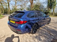 USED 2022 22 BMW 5 SERIES 3.0 530d MHT M Sport Touring 5dr Diesel Hybrid Steptronic xDrive Euro 6 (s/s) (286 ps) 8.9% APR FINANCE RATES