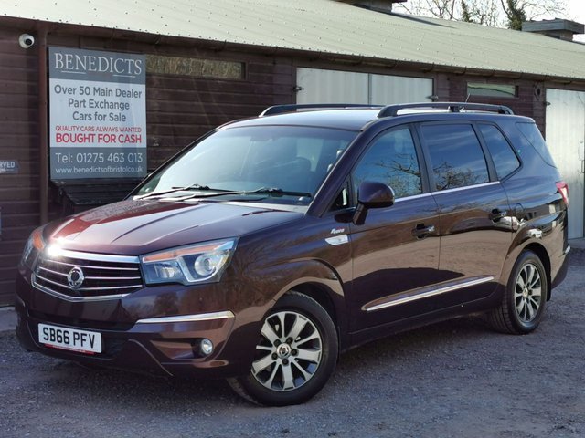 2017 66 Ssangyong Turismo 2.2D ELX MPV 5dr Diesel T-Tronic 4WD Selectable Euro 6 (178 ps)