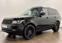 USED 2015 S LAND ROVER RANGE ROVER 4.4 SD V8 Autobiography SUV 5dr Diesel Auto 4WD Euro 6 (s/s) (339 ps) Low Mileage 4218 Miles Autobiography Santorini Black , Sliding Glass Roof, Privcay Glass, Heated Wood Leather Steering Wheel, Rear Centre Consul Cooler,