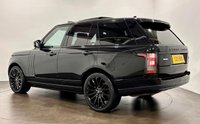USED 2015 S LAND ROVER RANGE ROVER 4.4 SD V8 Autobiography SUV 5dr Diesel Auto 4WD Euro 6 (s/s) (339 ps) Low Mileage 4218 Miles Autobiography Santorini Black , Sliding Glass Roof, Privcay Glass, Heated Wood Leather Steering Wheel, Rear Centre Consul Cooler,