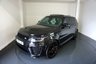 USED 2019 19 LAND ROVER RANGE ROVER SPORT 5.0 P575 V8 SVR SUV 5dr Petrol Auto 4WD Euro 6 (s/s) (575 ps)-Factory Extras Worth &pound;7,825-1 Owner From New-Finished In Santorini Black Metallic-Heated Two Tone Ebony/White Leather Upholstery-Privacy Glass-22