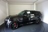 USED 2019 19 LAND ROVER RANGE ROVER SPORT 5.0 P575 V8 SVR SUV 5dr Petrol Auto 4WD Euro 6 (s/s) (575 ps)-Factory Extras Worth &pound;7,825-1 Owner From New-Finished In Santorini Black Metallic-Heated Two Tone Ebony/White Leather Upholstery-Privacy Glass-22
