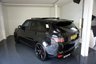 USED 2019 19 LAND ROVER RANGE ROVER SPORT 5.0 P575 V8 SVR SUV 5dr Petrol Auto 4WD Euro 6 (s/s) (575 ps)-Factory Extras Worth &pound;7,825-1 Owner From New-Finished In Santorini Black Metallic-Heated Two Tone Ebony/White Leather Upholstery-Privacy Glass-22