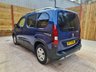 USED 2020 70 PEUGEOT RIFTER 3 Seat Auto Wheelchair Accessible Disabled Access Vehicle WAV  